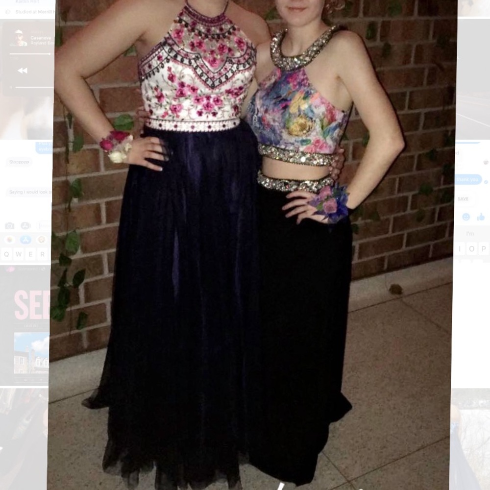 2 piece Prom Dress